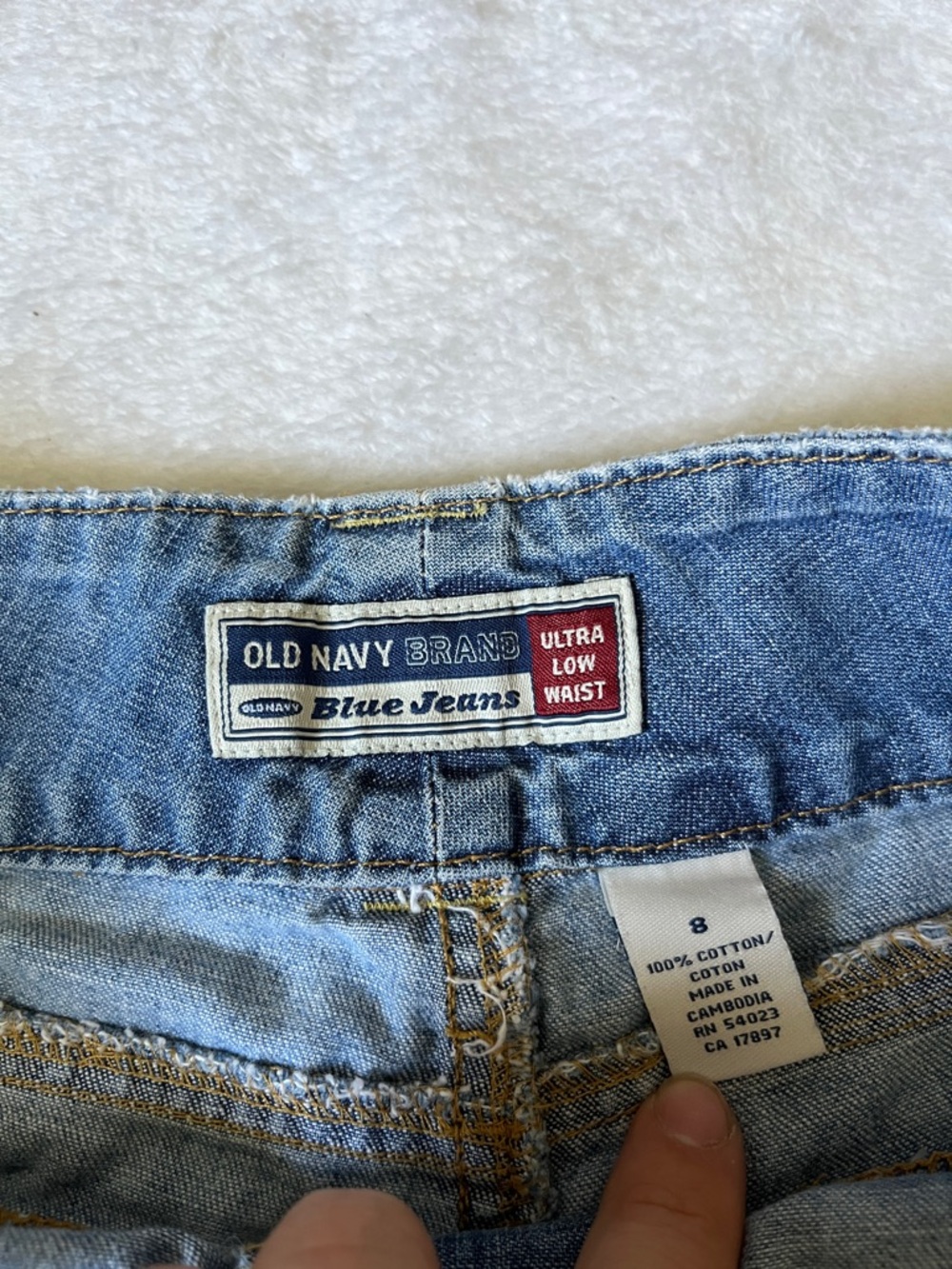 Old Navy Low Rise Y2K shorts - Picture 2 of 5